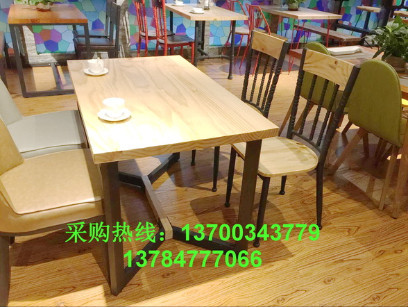 快餐桌椅066