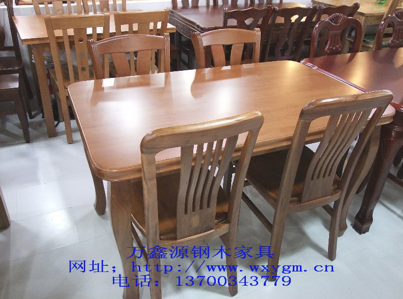 实木餐桌椅036