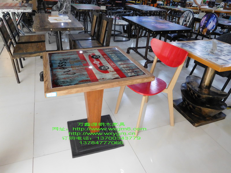 主题餐厅桌椅 012