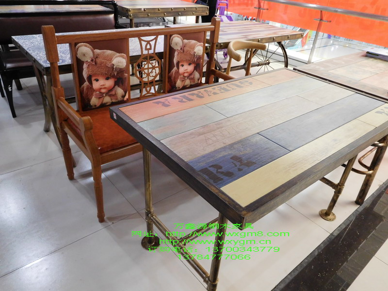 主题餐厅桌椅 001