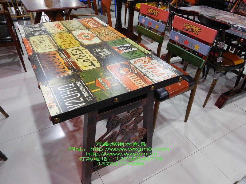 主题餐厅桌椅 005