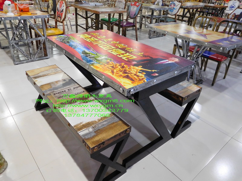 主题餐厅桌椅 011