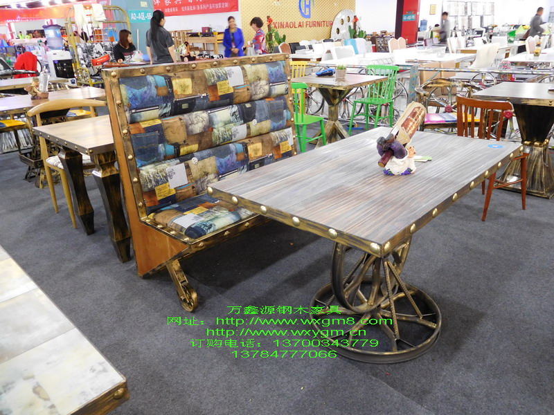 主题餐厅桌椅 002