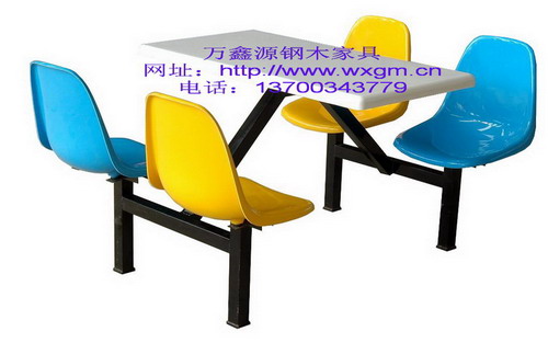 食堂餐桌椅-二号座009