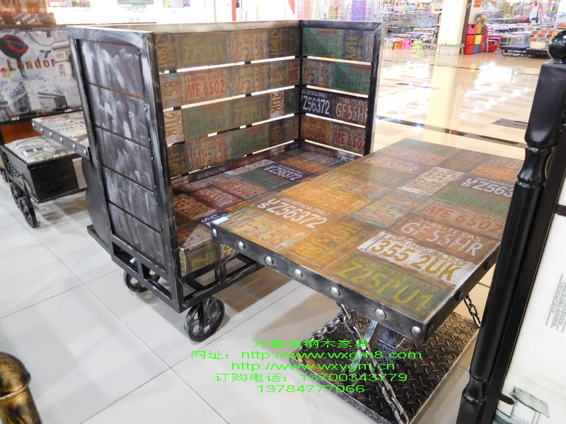 主题餐厅桌椅 015