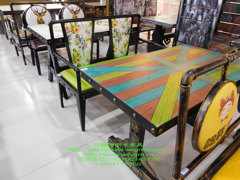 主题餐厅桌椅 017