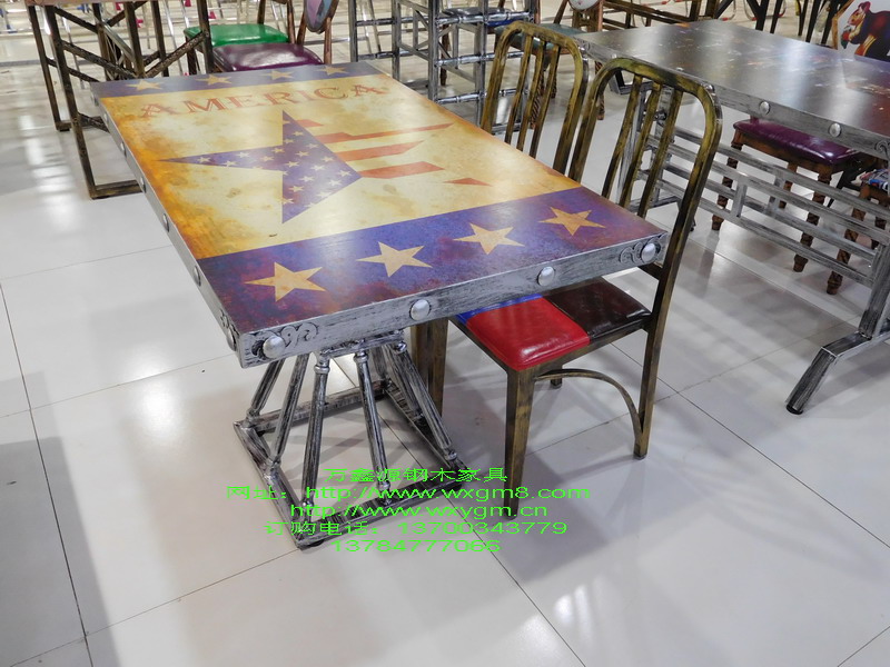 主题餐厅桌椅 006